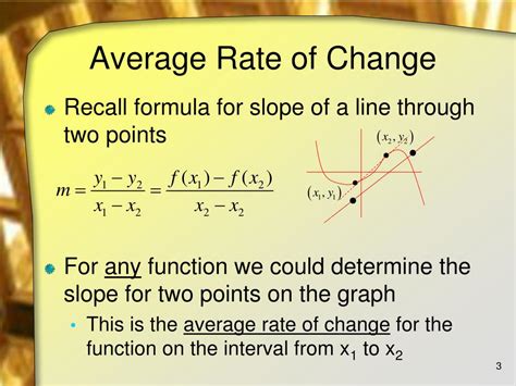The slope of a line secant to a curve gives the average rate of change between those points. A tangent line just barely “kisses” a curve at a single point. The slope of the tangent line represents the instantaneous rate of change of the curve at that point. 
